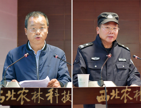 5、联络员代表张锦林、巡查员代表许亚作表态发言--支勇平摄影.JPG