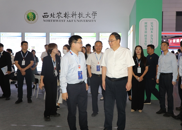 1.陕西省教育厅厅长王树声一行参观学校展位_副本.jpg